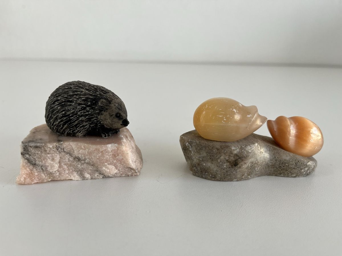 Statuette: 2 Stk. Igel Figuren – Usato da Wetzikon ZH venduto da seli03