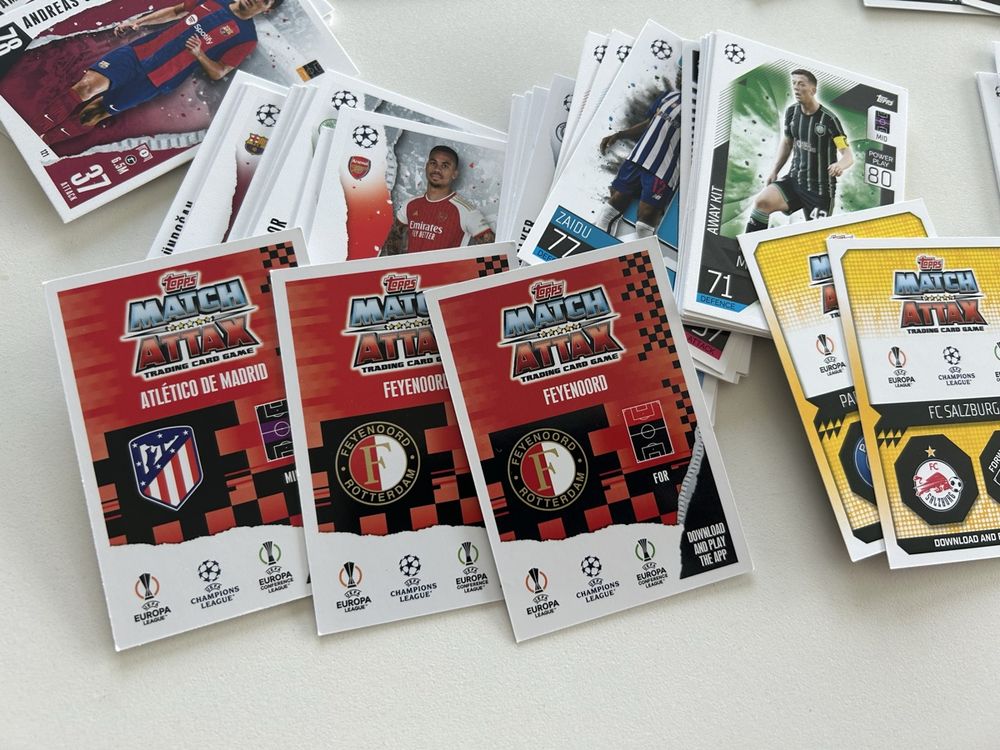Topps Carte collezionabili: Topps Sammelkarten Match ATTAX Champions Leaque, 84 stück – Usato da Neuendorf venduto da Juhlin01 7