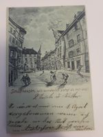 Ansichtskarte Schaffhausen, historisch, gelaufen, gut R30