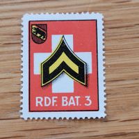 Soldaten Marke Timbre Soldat