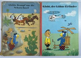 15 Antike GLOBI-BÜCHER