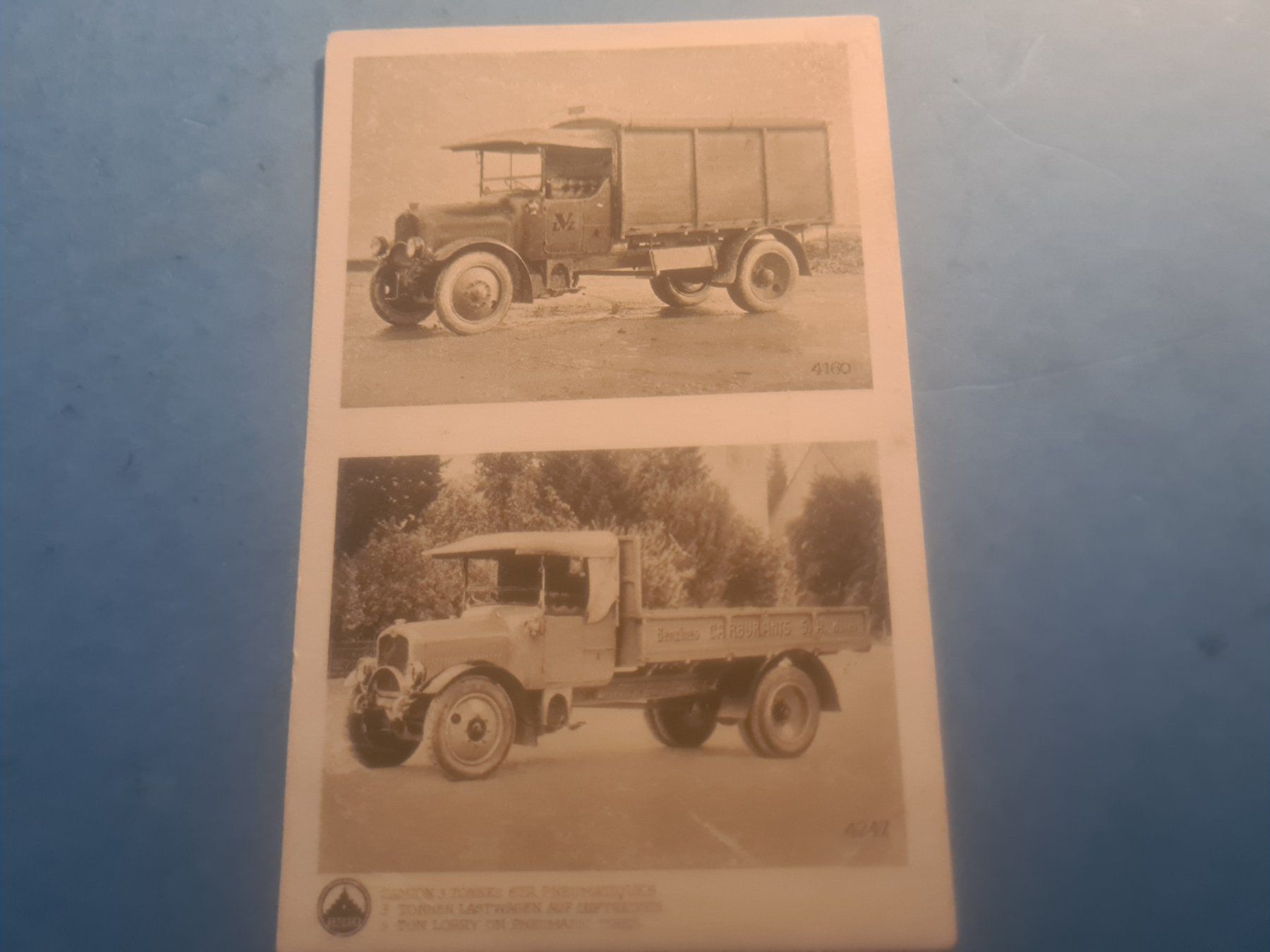 Cartoline postali: SAURER  1920  CARTE  POSTALE  VINTAGE  COLLECTION – Usato da Bellevue venduto da BURGOLMANIA