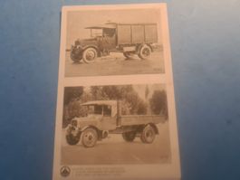 SAURER  1920  CARTE  POSTALE  VINTAGE  COLLECTION