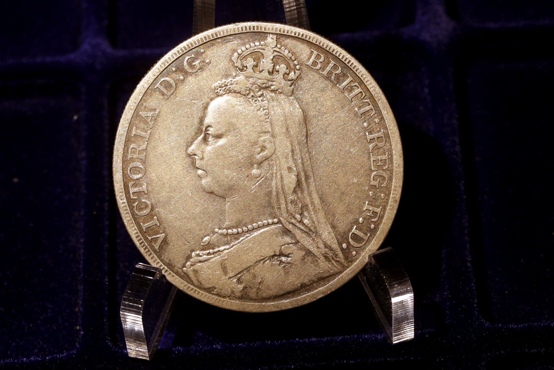 Alle Münzen: Silbermünze Crown 1892 – Gebraucht aus Wetzikon ZH von Scipio80