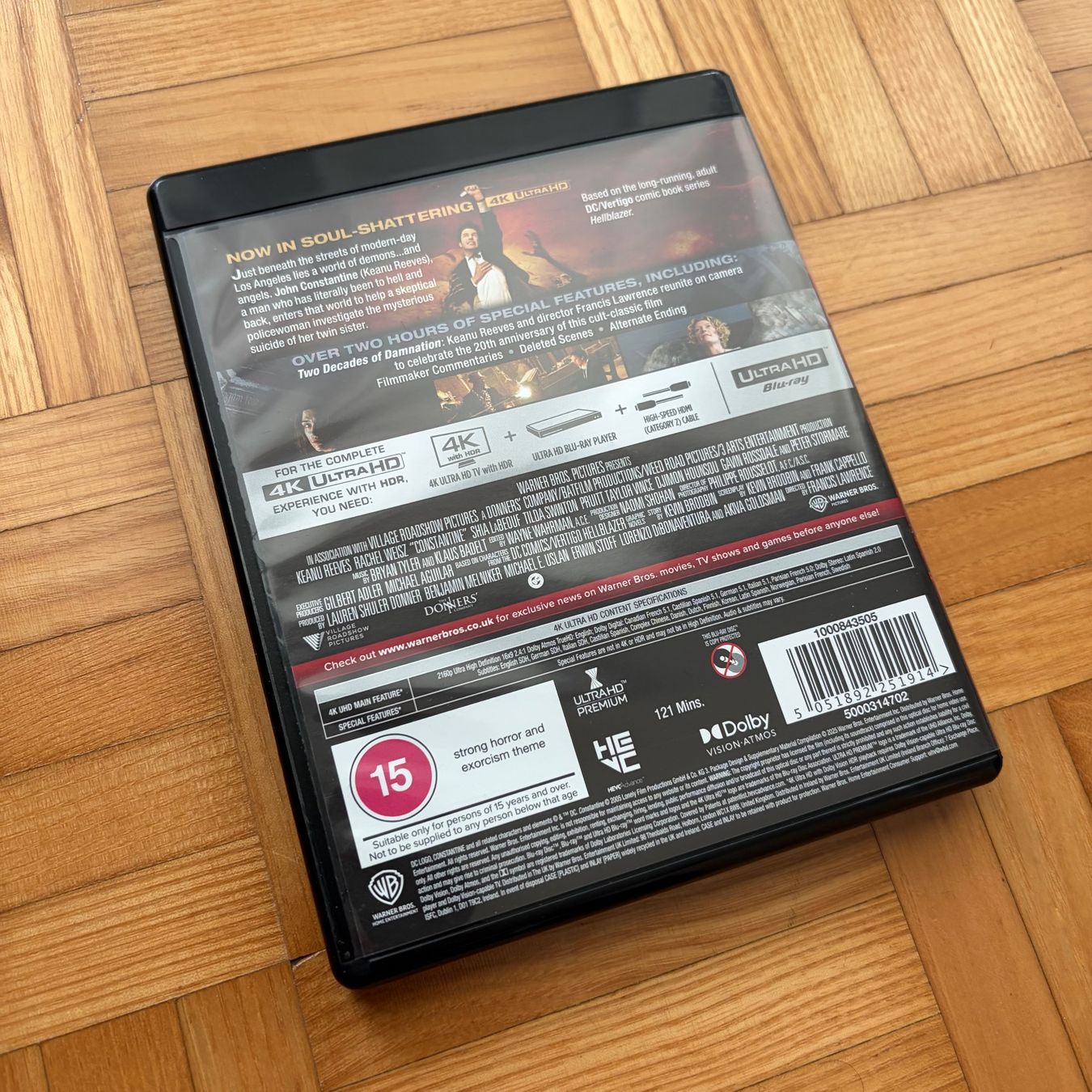 Tutti i DVDs: Constantine (4K UHD; UK-Version (Region B)) NEU – Nuovo (secondo la descrizione) da Schaffhausen venduto da Almajo 1