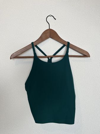 Débardeur sport femme vert taille S neuf