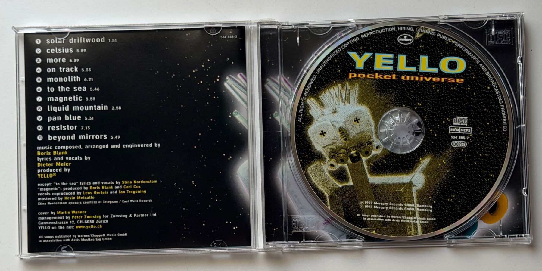 CD: Yello / Pocket Universe – Usato da Näfels venduto da rottabi 2