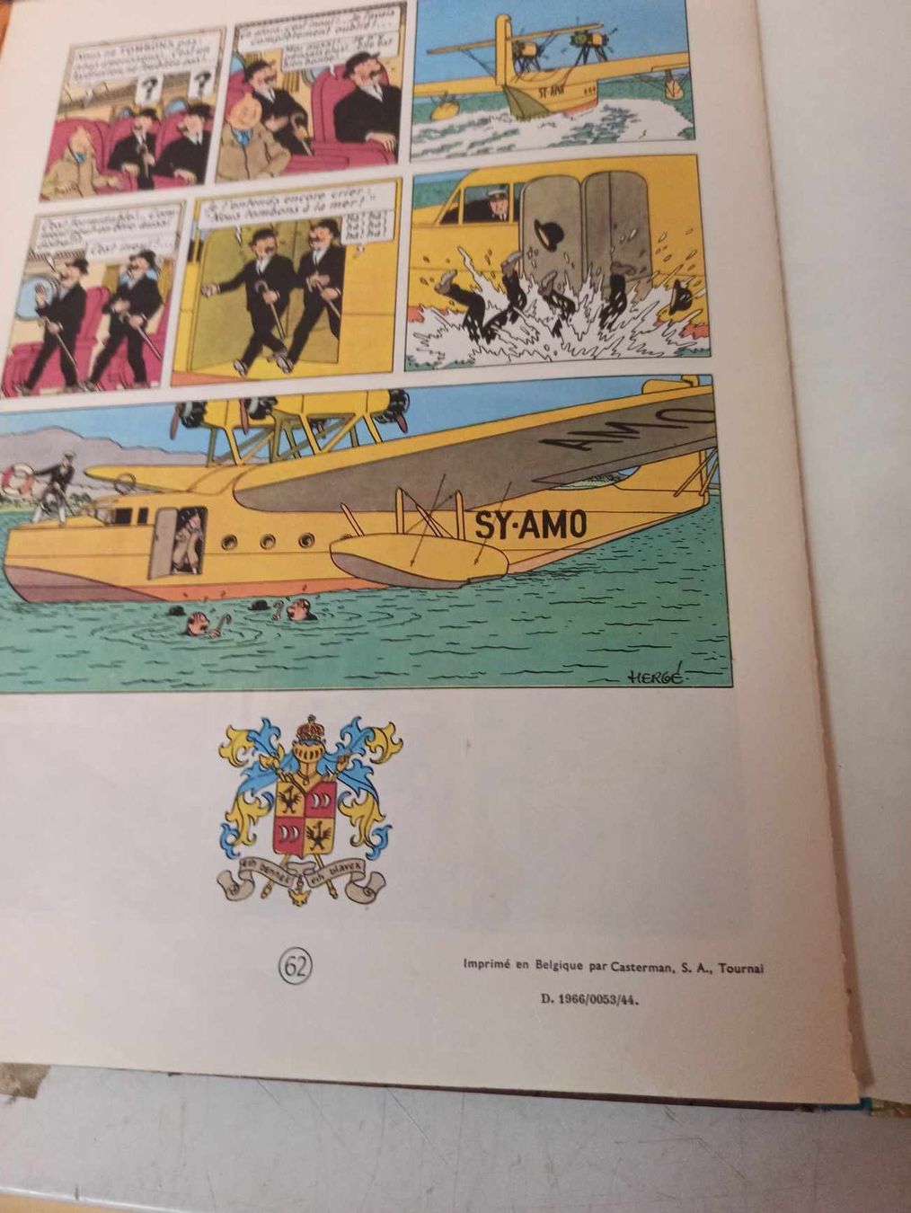 Fumetti: BD Tintin "Le Sceptre d' Ottokar  " – Usato da La Chaux-de-Fonds venduto da Emmaus2300CDF 8