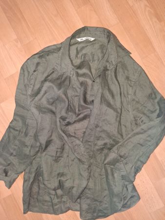 Zara und.a Bekleidung GrM,L. Blusen,leinen ...Jacke