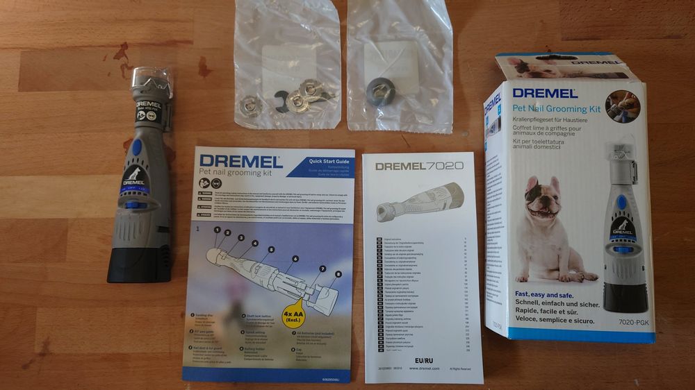 Diamant-Nagelschleifer-Bits Für Dremel – Schmerzfreie Nagelpflege Für Hunde & Katzen