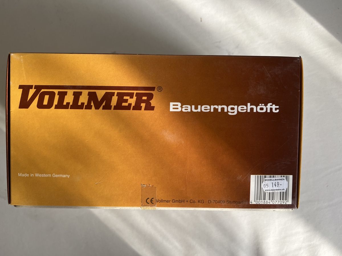 Vollmer Modellini di ferrovie: Vollmer 7709 Bauerngehöft N – Nuovo (secondo la descrizione) da Zeiningen venduto da nic_2rmd 1