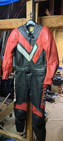 Motorrad Kombi Ixs Leder Grösse 54 guter Zustand