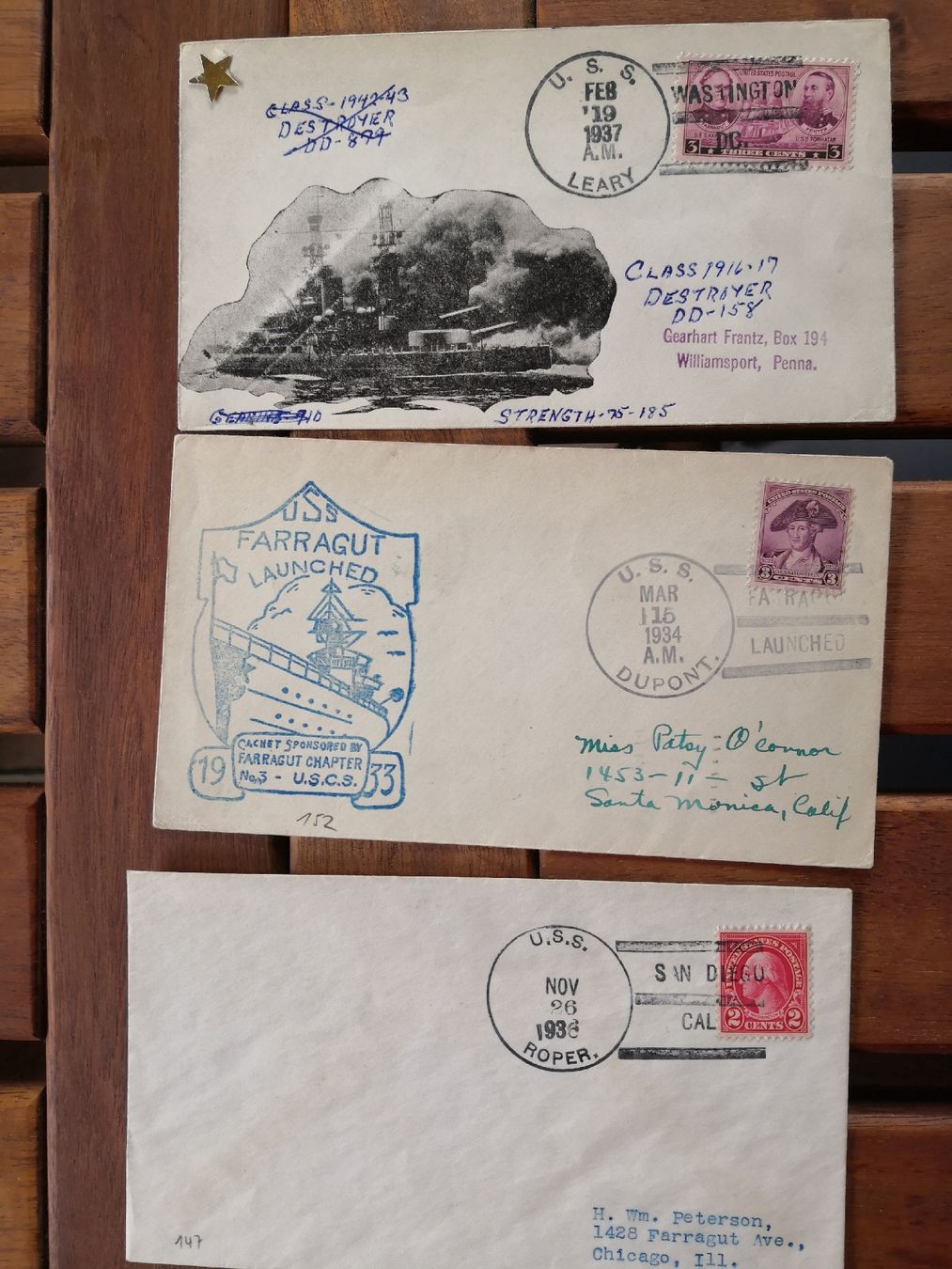 Tutti i francobolli: USS Kriegsschiffe Post  – Usato da Berikon venduto da Truk56 1