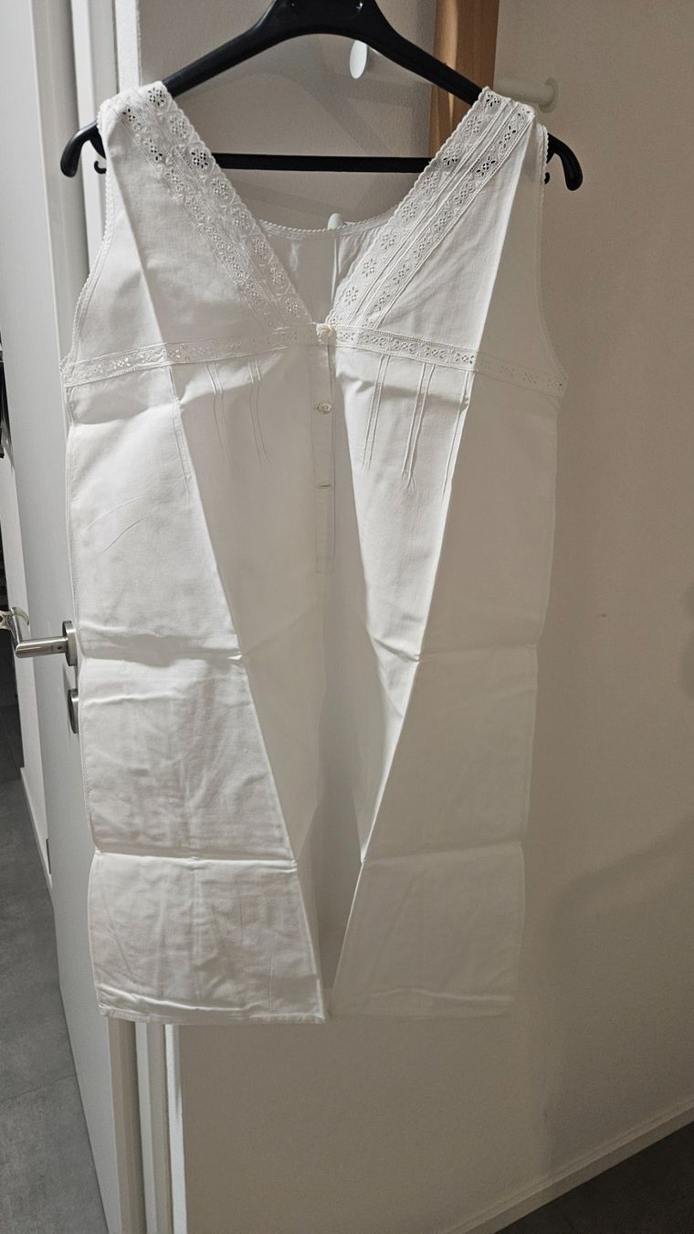 Negligees & Pigiami: Vecchia camicia da notte in cotone bianco tg.42 – Usato da Melano venduto da H-Sara