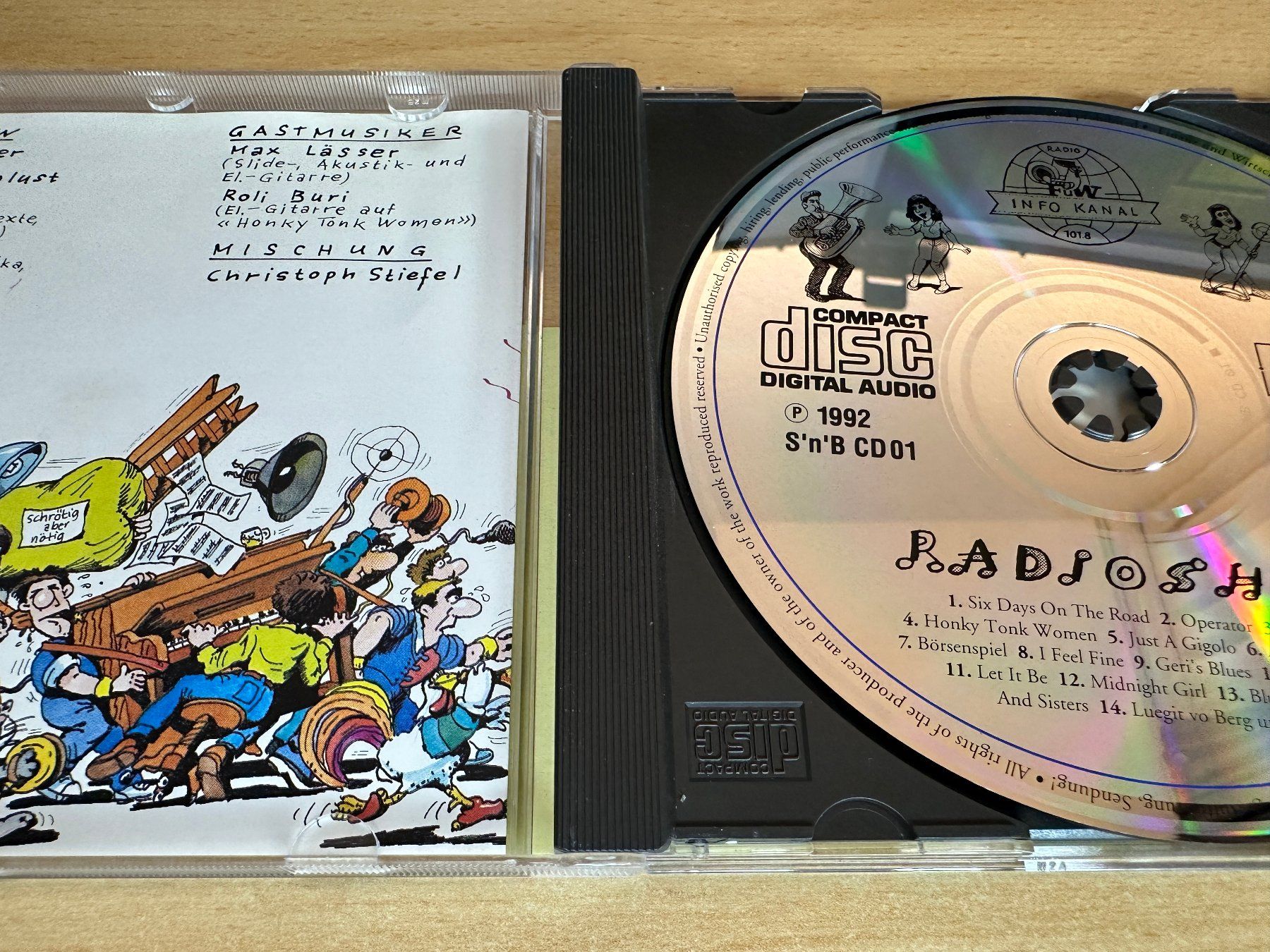 CD: FuW-Crew – Radioshow – Usato da Rikon im Tösstal venduto da Alpenmutz 2