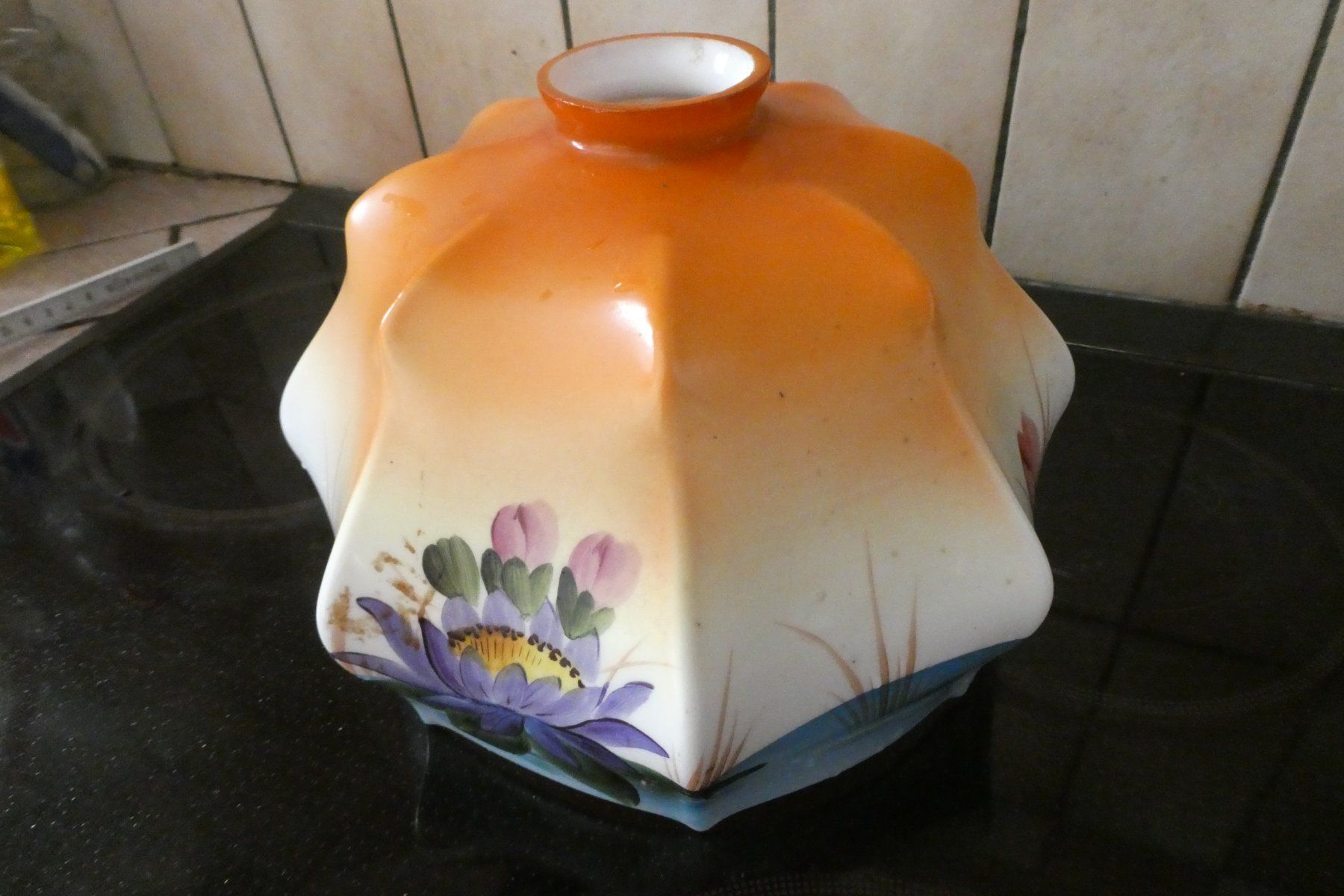 Paralumi: Jolis abat-jour  de lampes 1930/40 – Usato da Fontaines NE venduto da monloisir 5