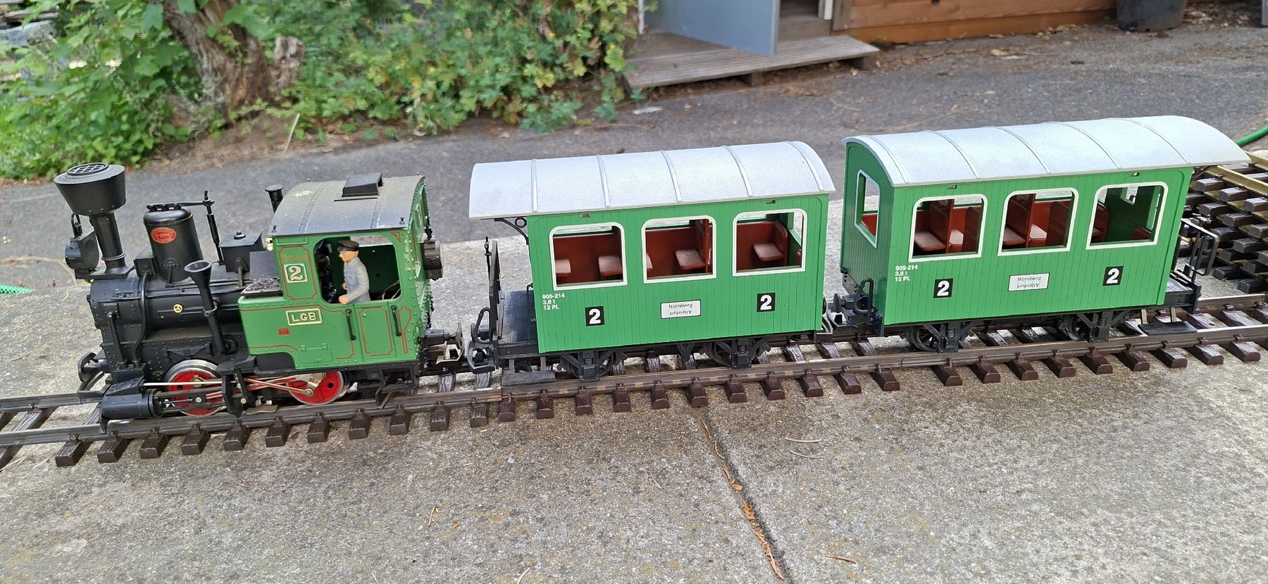 LGB Modellini di ferrovie: LGB Zug 3 Tlg. – Usato da Münsingen venduto da wd65 1