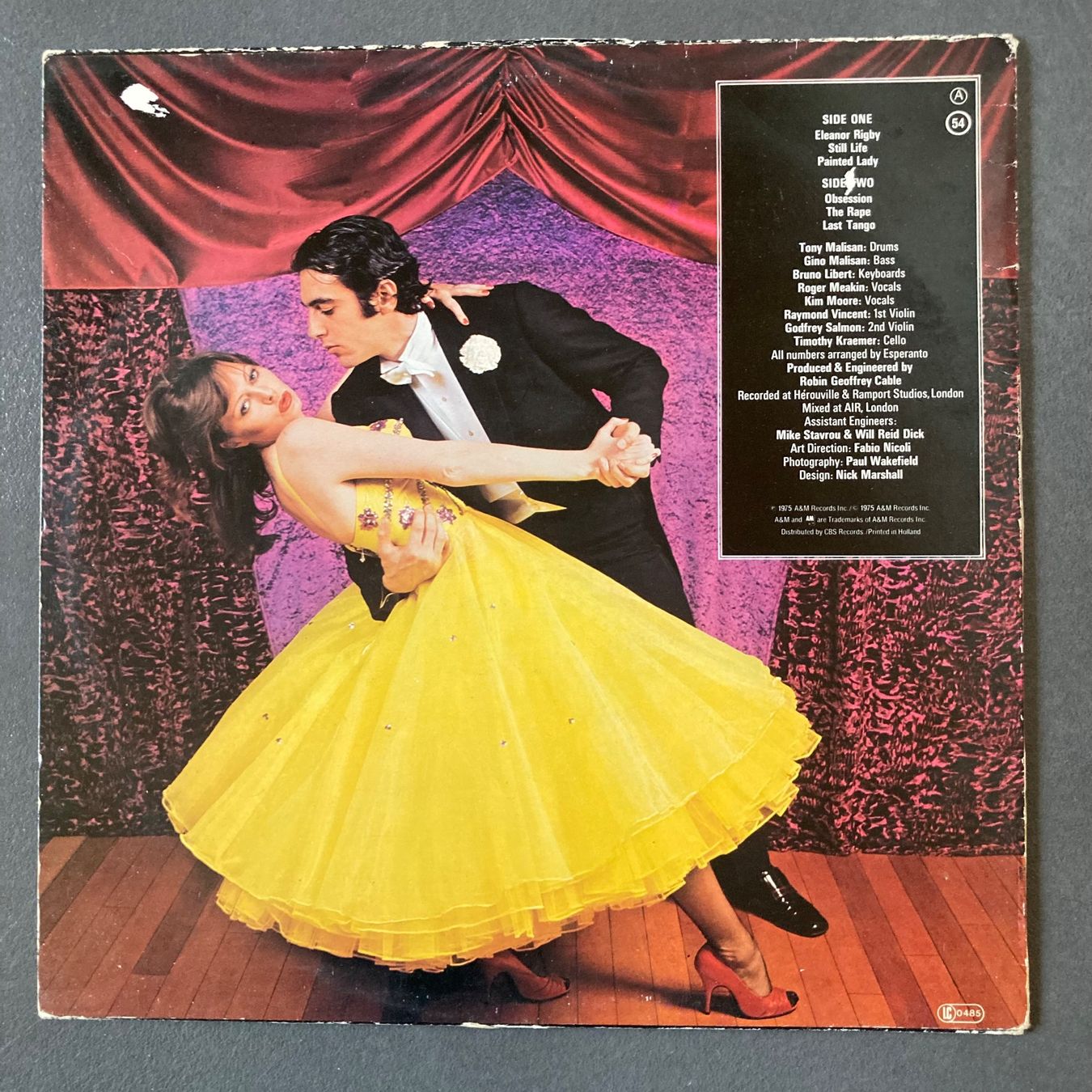 Dischi in vinile: Esperanto - Last Tango (LP, 1975) – Usato da dachsen venduto da oheio 1