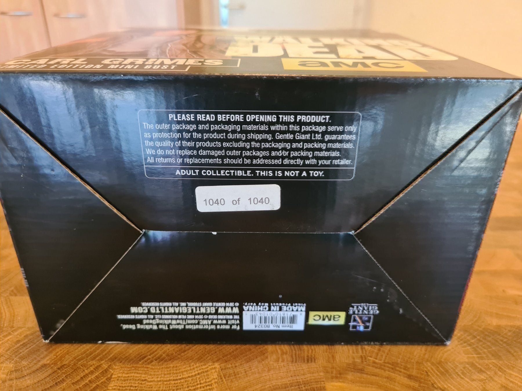 Gentle Giant Statuette: Walking Dead Carl Grimes Bust Limité – Nuovo e nell'imballaggio originale da Broc venduto da jcr_5cqy 5