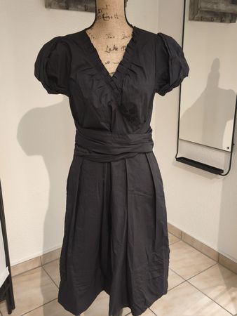 Schwarzes Kleid in Grösse 42 von On Parle De Vous Paris