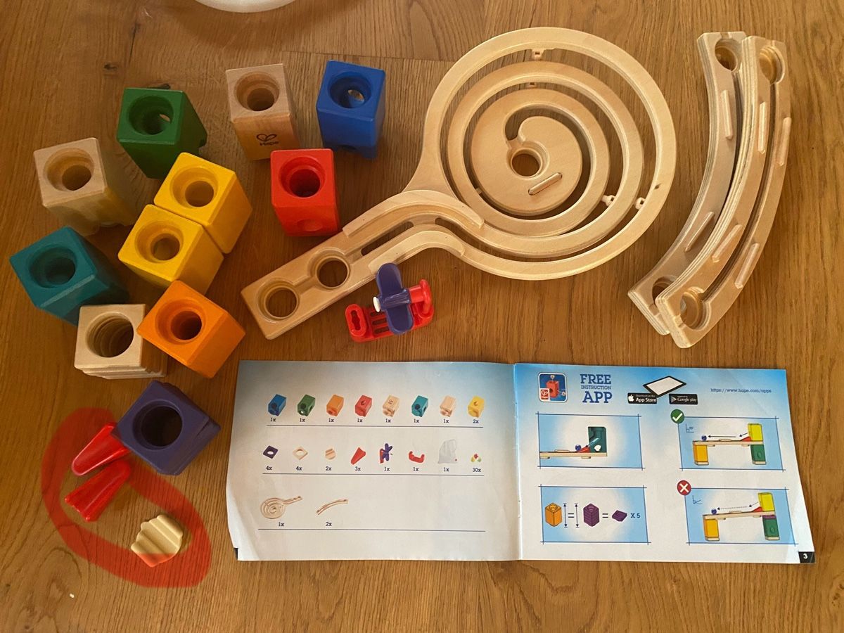 Quadrilla Giocattoli: Hape Quadrilla Kugelbahn Set – Usato da Ennetmoos venduto da Bris 2