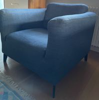 Fauteuil Freistil 186 (by Rolf Benz) bleu azur