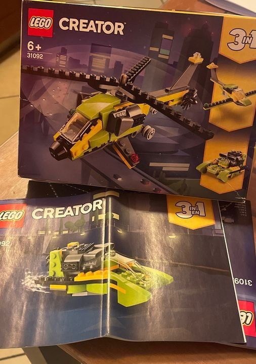 Lego Baukästen: Neu Lego Creator 31092 - 3 in 1 Hubschrauber – Neu und originalverpackt aus Bergdietikon von antovale