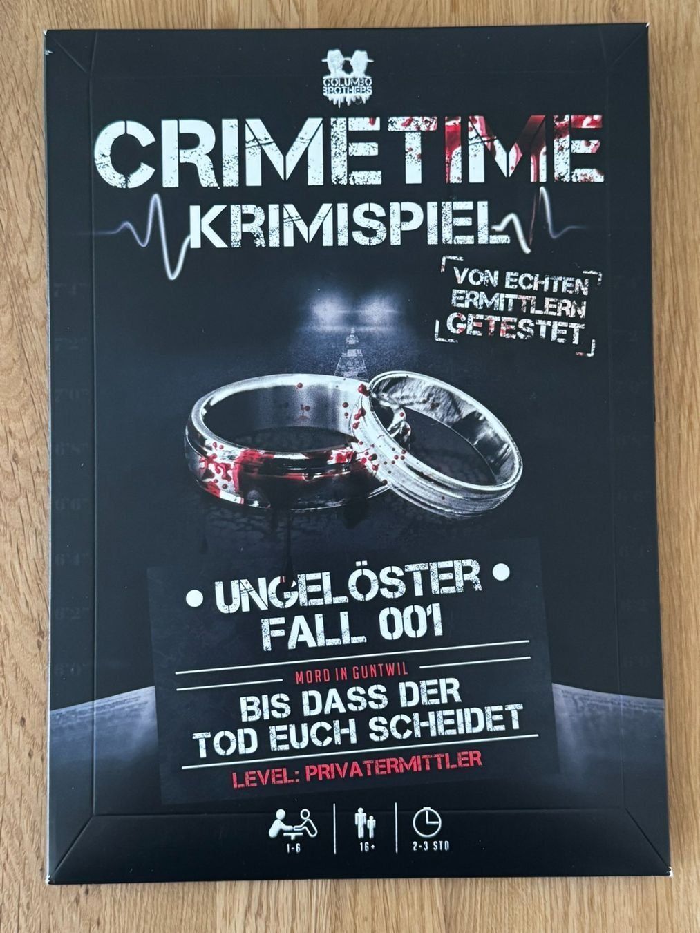 Spiele: Crimetime Krimispiel - Ungelöster Fall 001 – Gebraucht aus Uster von GamesAndStuff