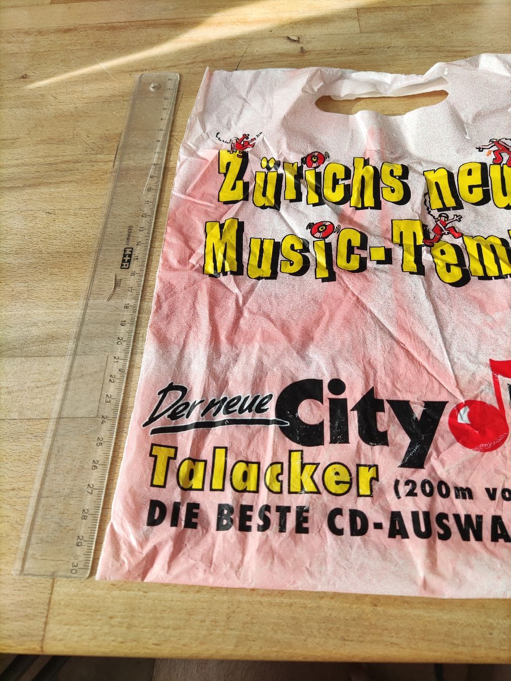 Borse: sac plastique vintage City Disc – Usato da Châtel St Denis venduto da Magil71 1
