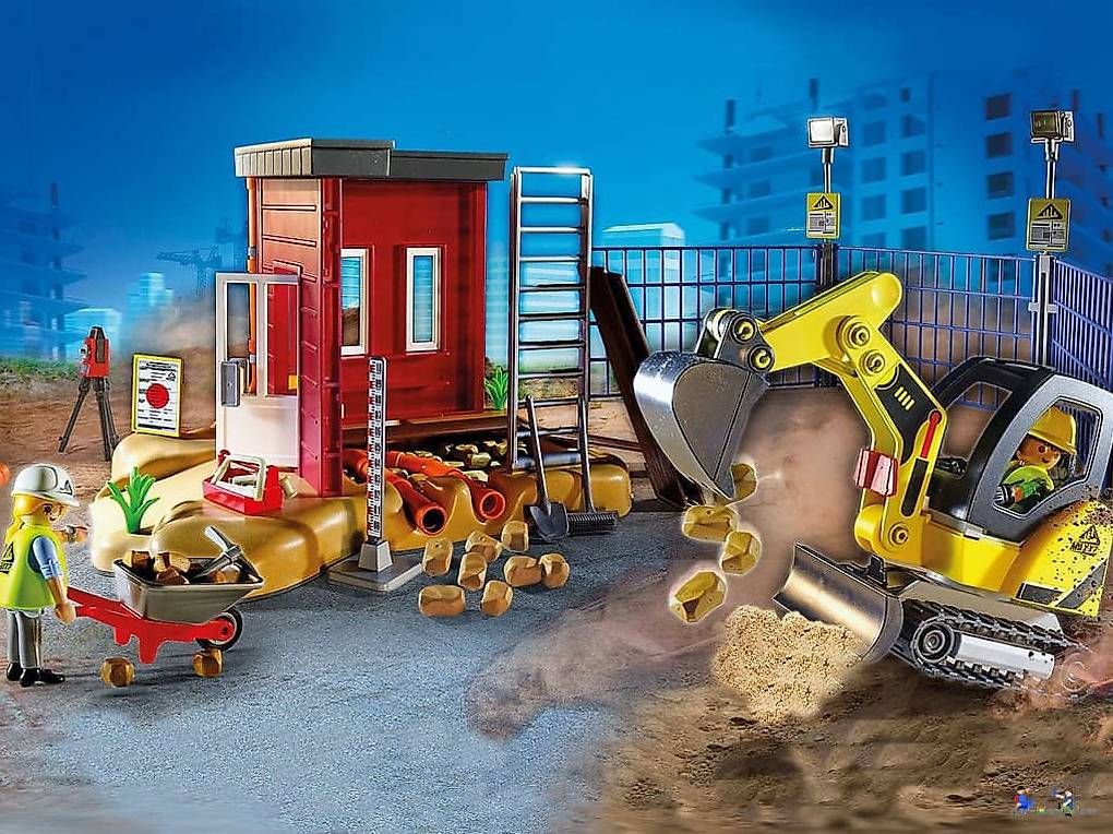 Playmobil Giocattoli: Playmobil City Action Minibagger 70443 – Nuovo e nell'imballaggio originale da Birsfelden venduto da der-Wegweiser 5