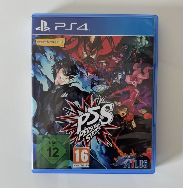 Persona 5 Strikers (PS4) - Édition Française Avec Pin's Collector - Comme Neuf