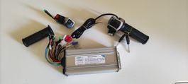 E Scooter Controllerset 48-72V 800W 3Speed Gas/Lichtschalter