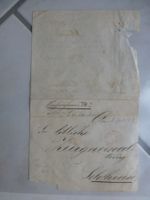 Zürich 8. Oktober 1842, Brief nach Solothurn