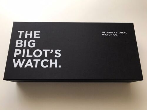 IWC Scatole porta orologi: IWC Big Pilot Military Steel Presentation Box – Usato da Vaulruz venduto da The1971Company