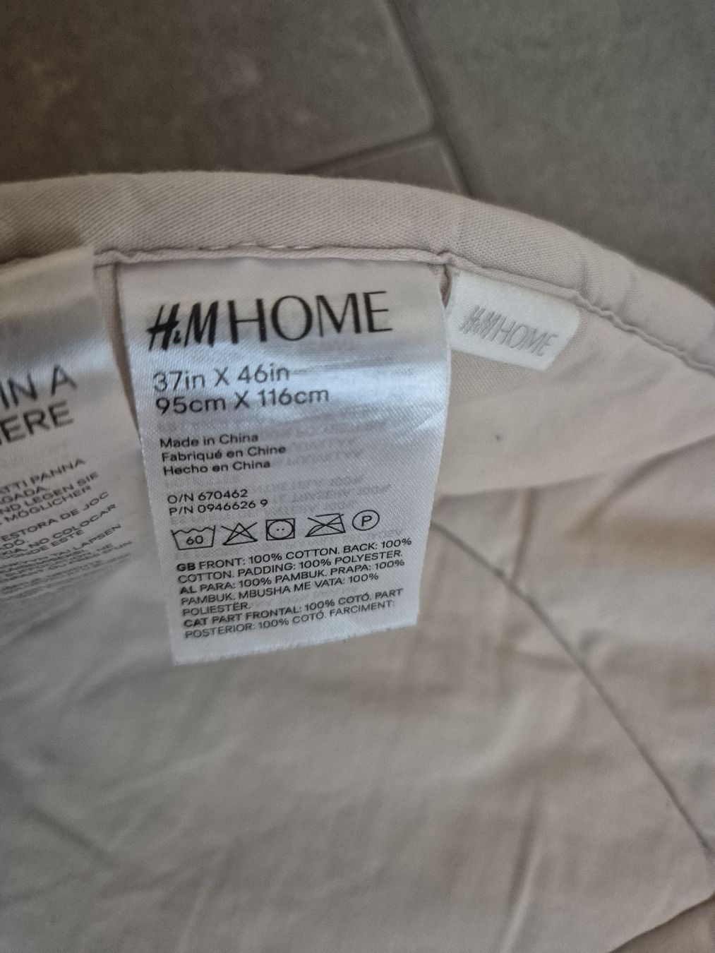 Spielmatte: H&M Home Babykrabbeldecke – Gebraucht aus Dübendorf von Nemo_0 1