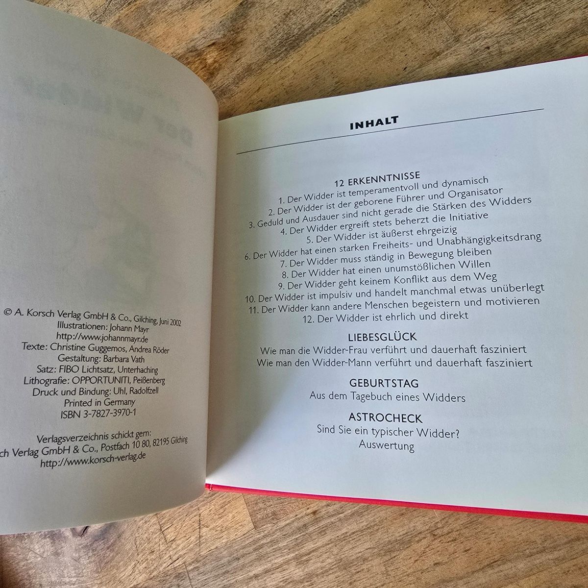 Libri: Der Widder – Usato da Merlischachen venduto da Sheavy 8