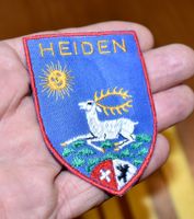 VINTAGE Badge HEIDEN nos ST. GALLER STICKEREI