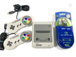 Nintendo SNES Classic Mini Konsole + 2 Controller Super NES