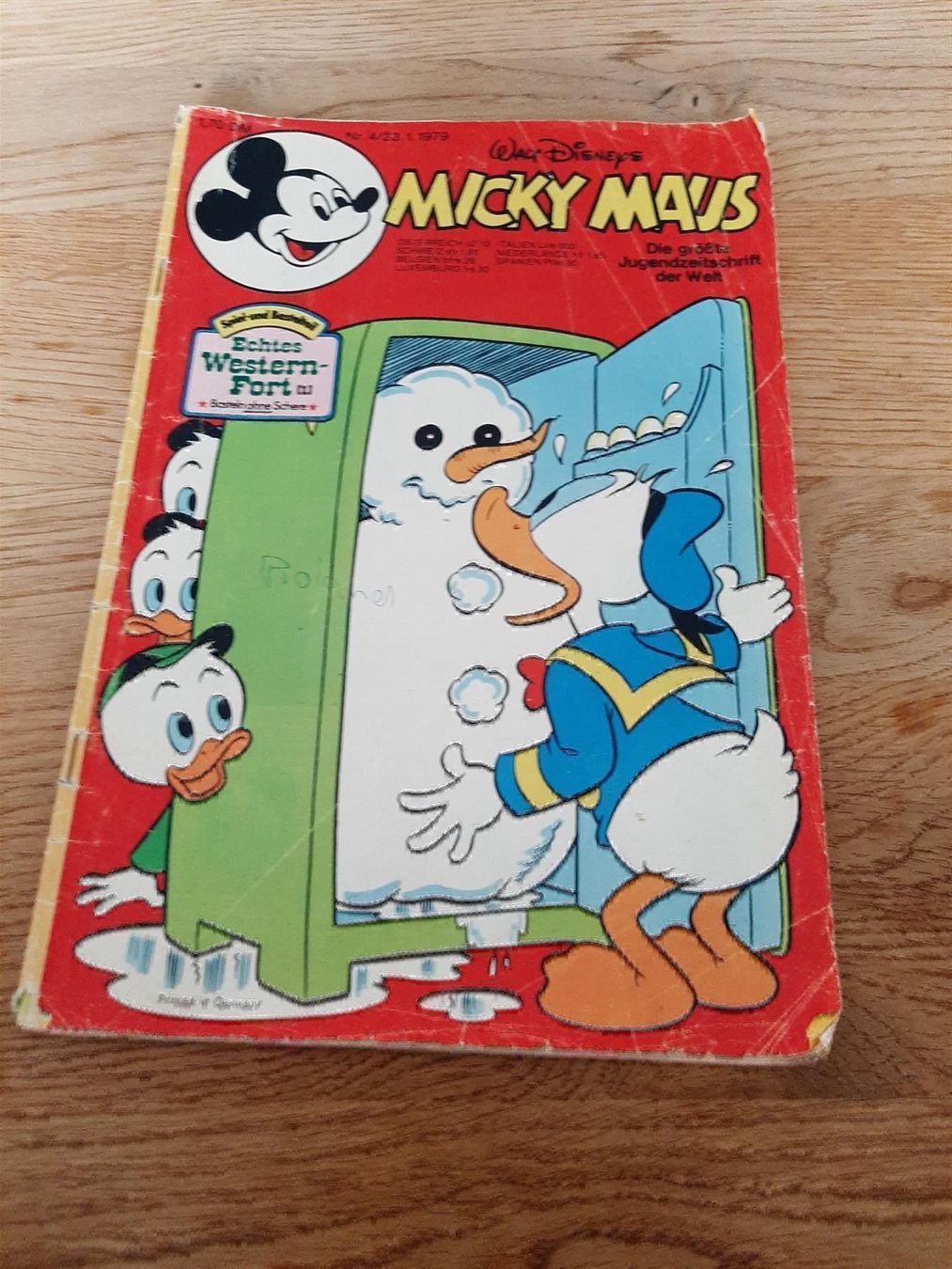 BD: Micky Maus Heft 4, 23.01.1979 – D'occasion à Affoltern am Albis par Sabinezc