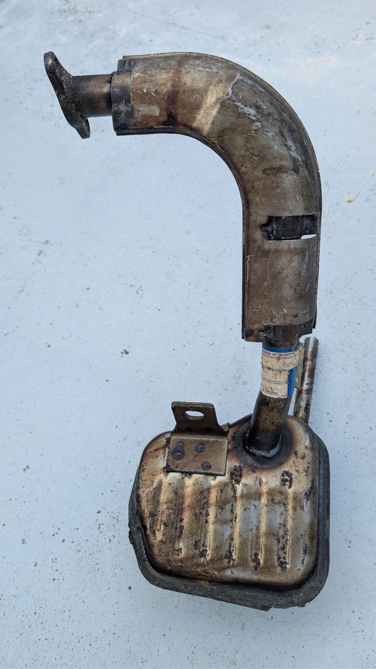 Vespa Auspuffanlagen: Orginal Auspuff Vespa 50 – Neu (gemäss Beschreibung) aus Oberriet SG von Bokost 1