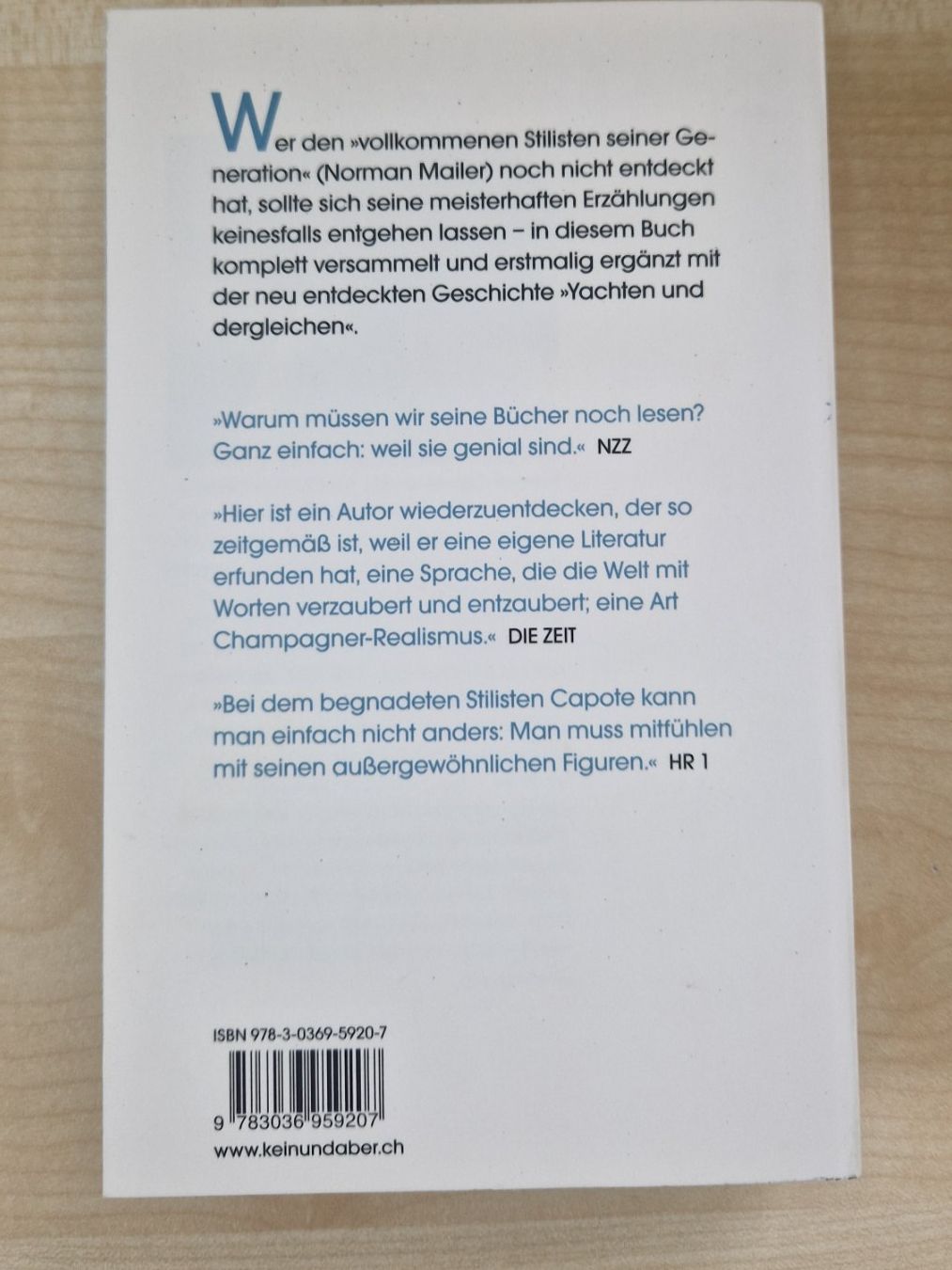 Libri: Baum der Nacht / Truman Capote – Usato da Malters venduto da page02 1