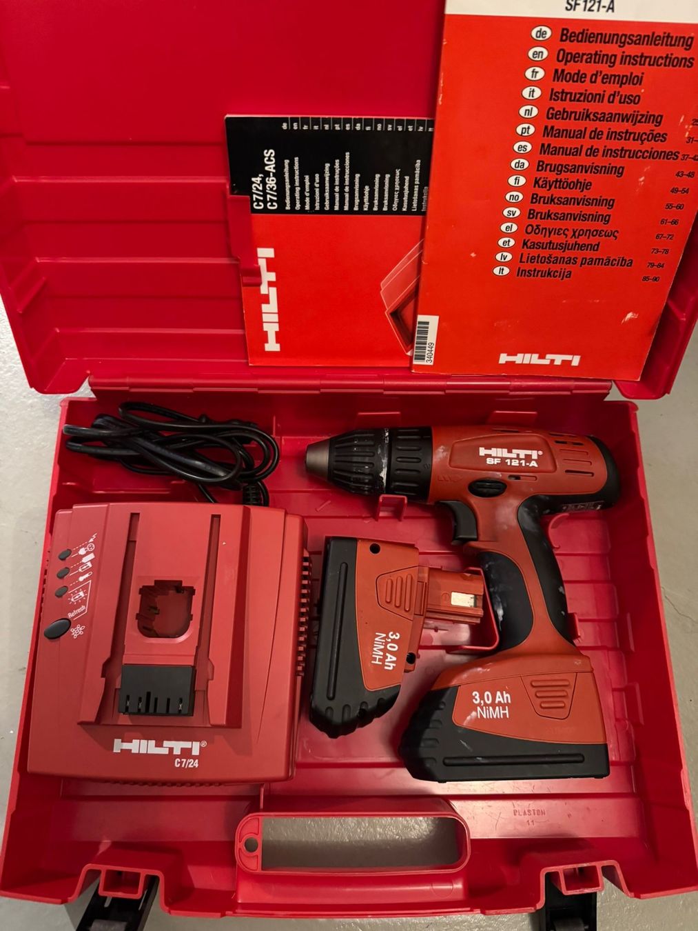 Hilti Trapani: Hilti Akkuschrauber SF 121-A – Usato da Grabs venduto da 0408