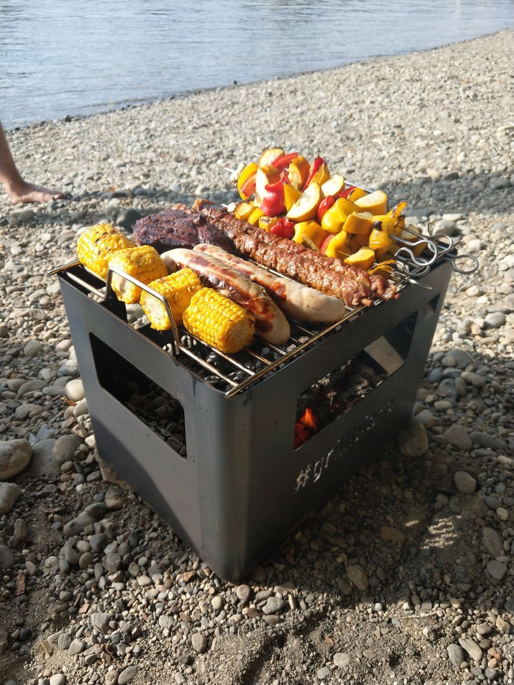 Grills: Beer Box Hofäts Grill Kiste Feuerschale  – Gebraucht aus Kleinandelfingen von velofreak 1