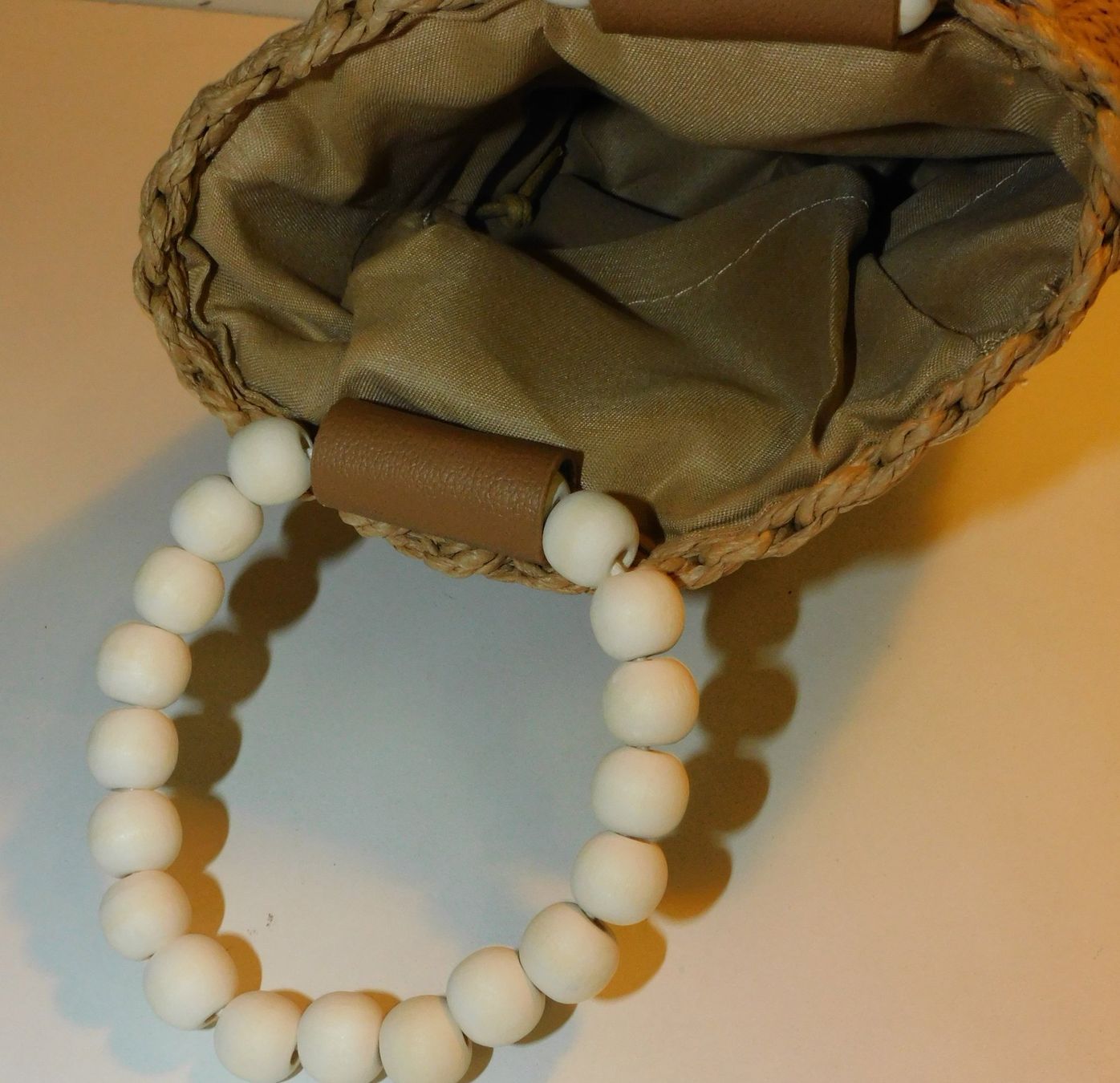 Sacs femmes: Tasche Handtasche Bast/ Holz Tasche – D'occasion à Sursee par 76 8