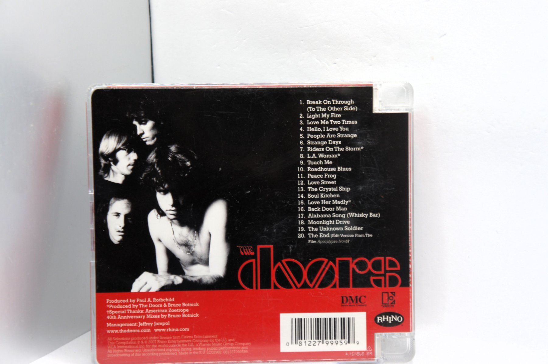 CD: CD The Doors - Very Best 40th Anniversary – Usato da Ernetschwil venduto da luisvonerni 1
