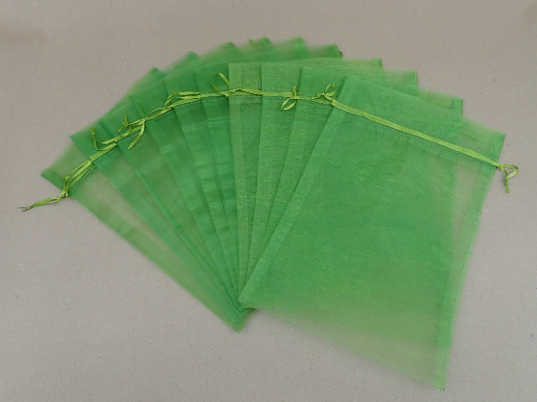 Tessuti: 10x Organza Beutel 30x20 cm – Nuovo e nell'imballaggio originale da Lömmenschwil venduto da ritalin01