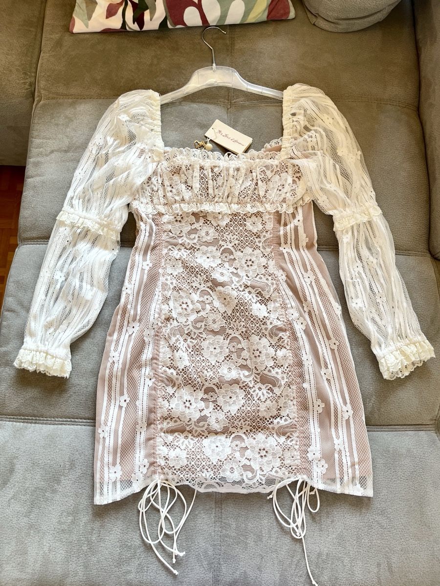 Vestiti: For Love & Lemons MONROE MINI DRESS – Nuovo e nell'imballaggio originale da Spreitenbach venduto da Wa-C789 3