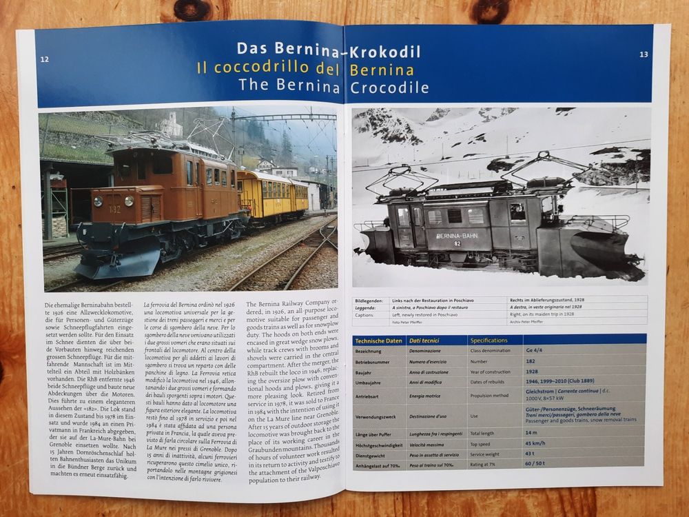 Semaphor Spezial Jahre Berninabahn Rhb Rh Tische Bahn Kaufen Auf