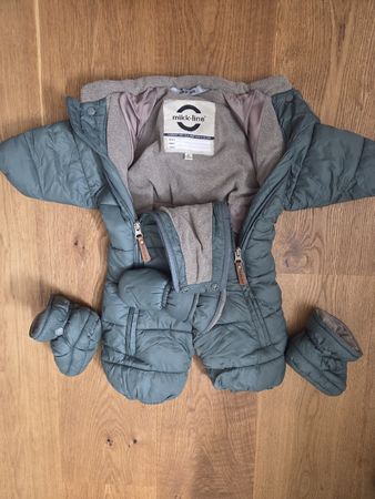 Mikk-Line Baby Schneeanzug Gr. 62 aus erster Hand