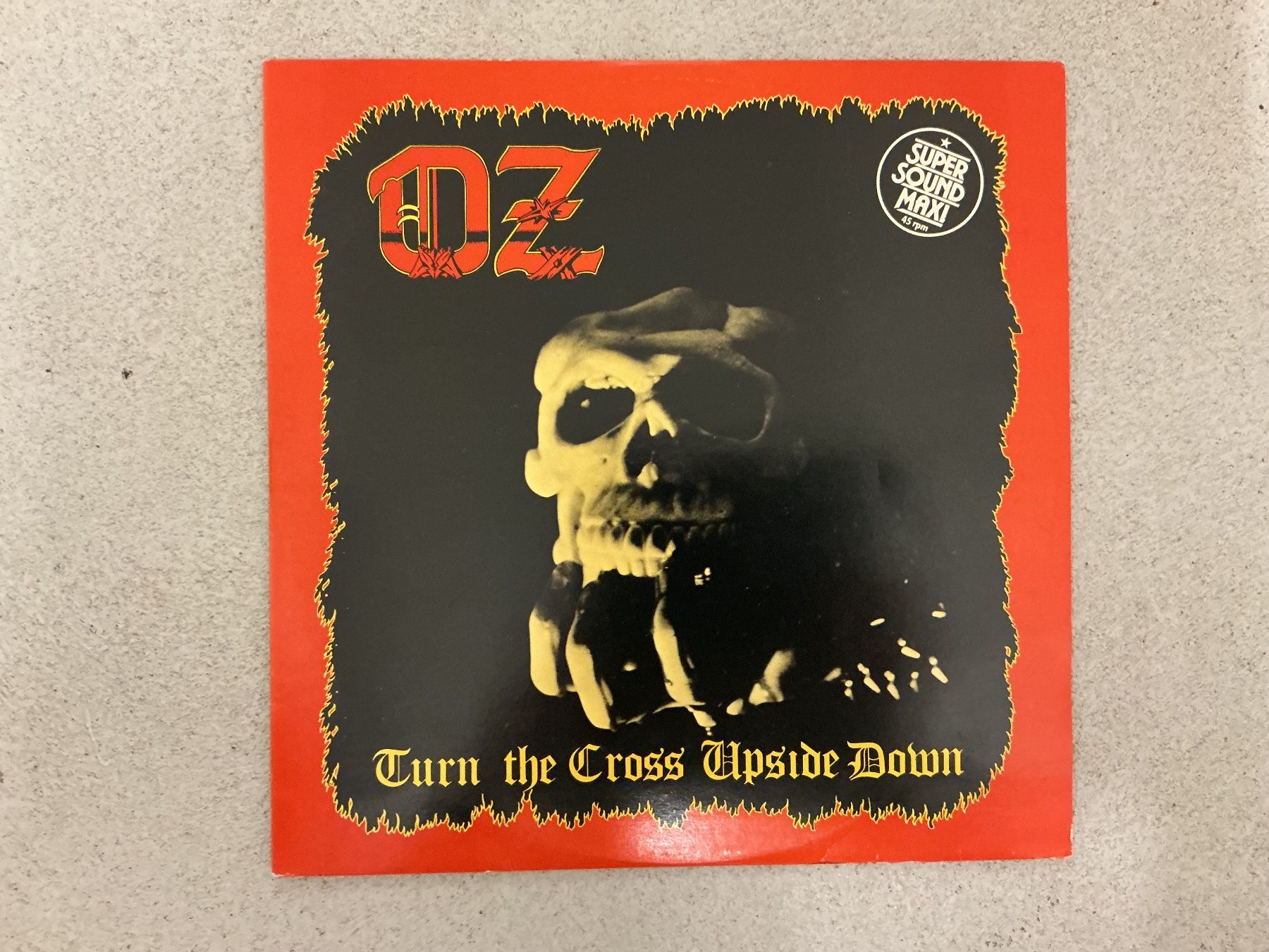 Dischi in vinile: OZ - Turn the Cross Upside Down - Maxi Single 1981 – Usato da Winterthur venduto da Tumko_7_Vinyl